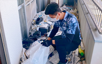 ゴミ屋敷片付け